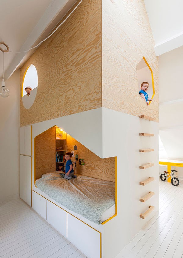 ایده ای جالب برای طراحی اتاق کودک پسرانه