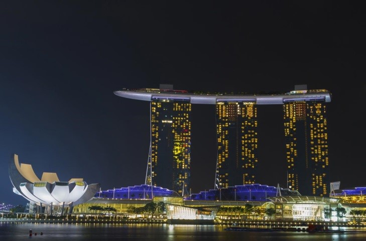 هتل مارینای در خلیج ساندز سنگاپور